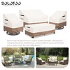 Patio Furniture Covers Waterproof 4 Piece, Extra Small