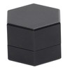 Mini Portable Billiard Chalk Case Hexagonal Pool Cue Chalk Box