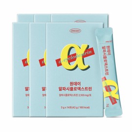 DayzOn (현대홈쇼핑)데이즈온 원데이 알파CD 알파시클로덱스트린 파인애플맛 6박스 (Daiz On) One Day Alpha CD Alpha Cyclodextrin Pineapple Flavor 6 Boxes