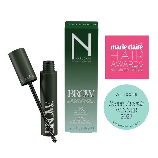 Testieger Eyebrow Serum Natucain | Hormone-Free for Fast Growth &