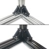 4040 Series Aluminum Profile Connector Set 20pcs 40pcs Corner Brackets