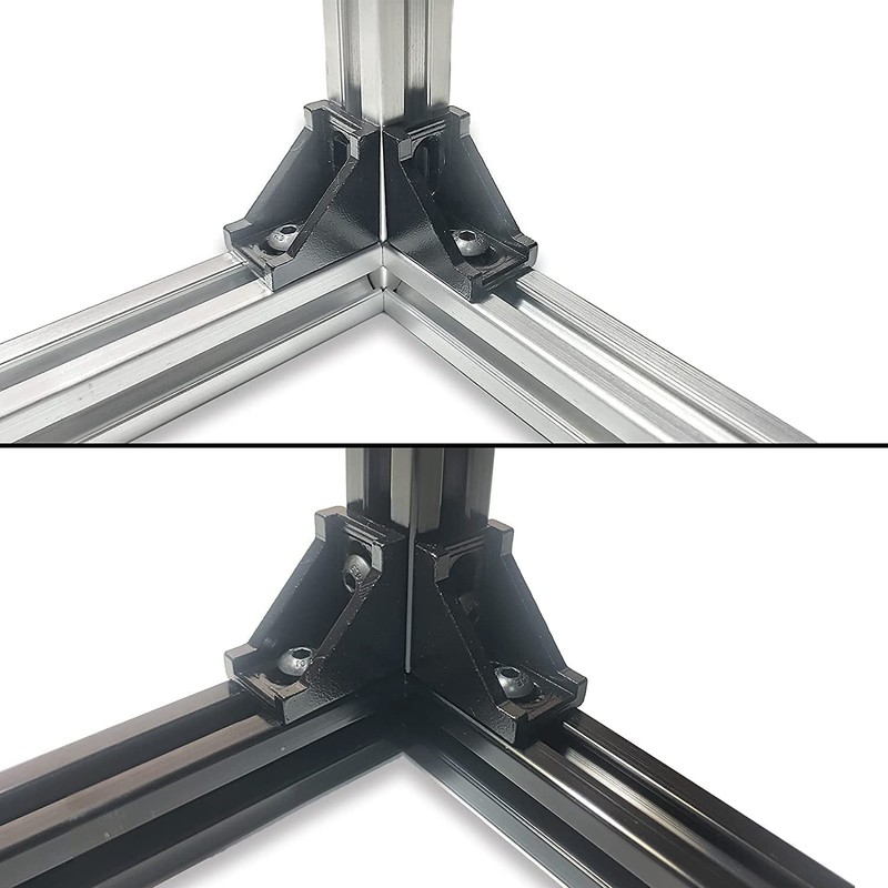 4040 Series Aluminum Profile Connector Set 20pcs 40pcs Corner Brackets