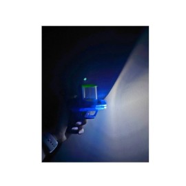 na Kids Foam Disc Gun Toy, Flying Disc Shooter Pink Gun 16 Discs LED Light pink