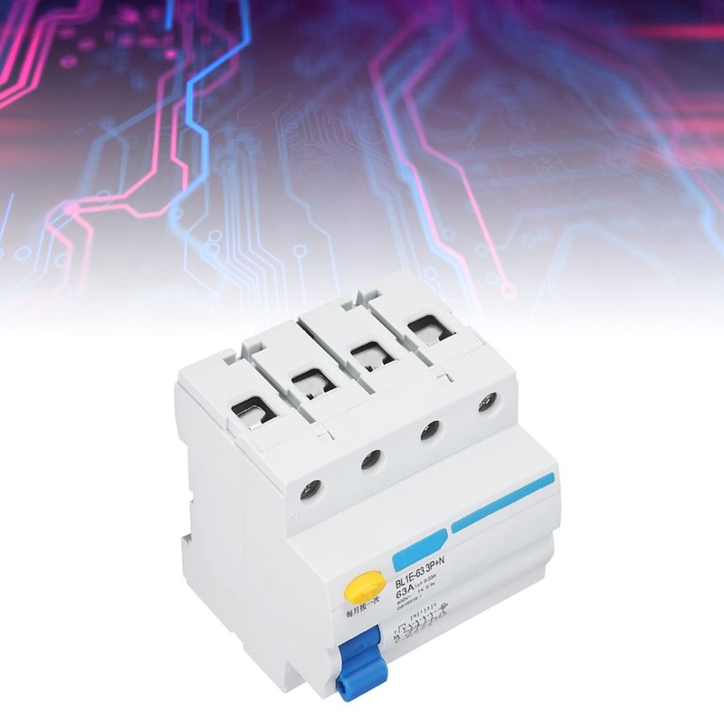 BL1E-63 RCCB Interruptor de corriente 3P + N 63A 230V