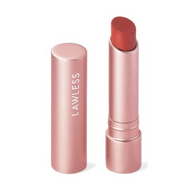 LAWLESS Women's Forget the Filler Lip Plumping Line Smoothing Tinted Balm, Georgie, 0.09 oz