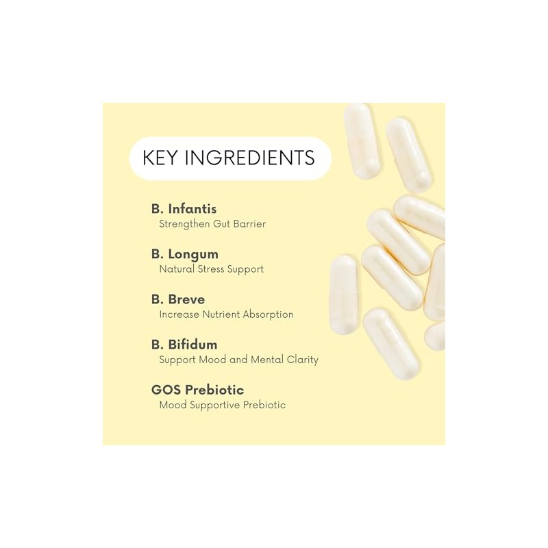 Probiotic - Histamine-Free D-Lactate Free - Probiotics for Mood with