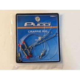 P-Line CRBH-8 Crappie Rig Bh Hook Crbh-8 Pk 1