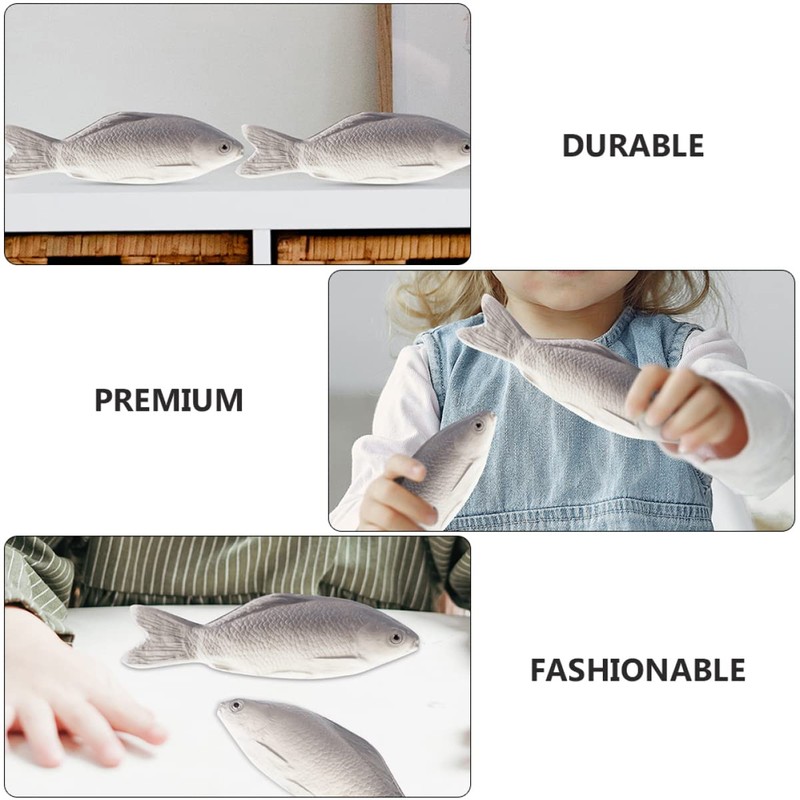 TOYANDONA 4 Pieces Simulated Fish Fish Fish Plastic Fish Toy