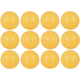 SPORTLINE ® Pack of 12 Ping Pong Table Tennis Balls (ABS Material) - Orange