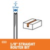 Dremel 650 1/8 Staight Routing Bit