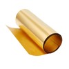 OLYCRAFT Gold Brass Sheet Roll Metal Foil Plate 0.1mm Brass
