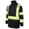 JORESTECH Parka Jacket style Hi Vis with contrast reflective tape and X on the back size, CSA and ANSI Compliant