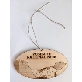 Yosemite Christmas Ornament/California Ornament/Gift for Traveler/National Park Ornament/Yosemite Souvenir