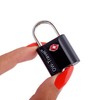 OW-Travel Lock with Key Suitcase Lock Padlock Luggage Lock Security
