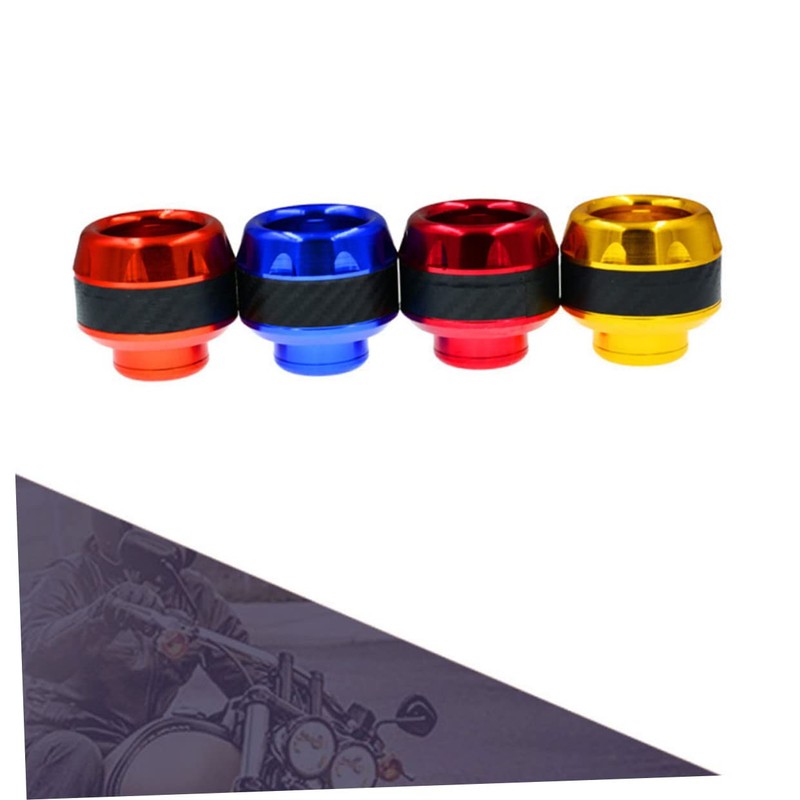 FUNOMOCYA Aluminum Alloy Motorcycle Front Fork Cups Crash Sliders Wheel