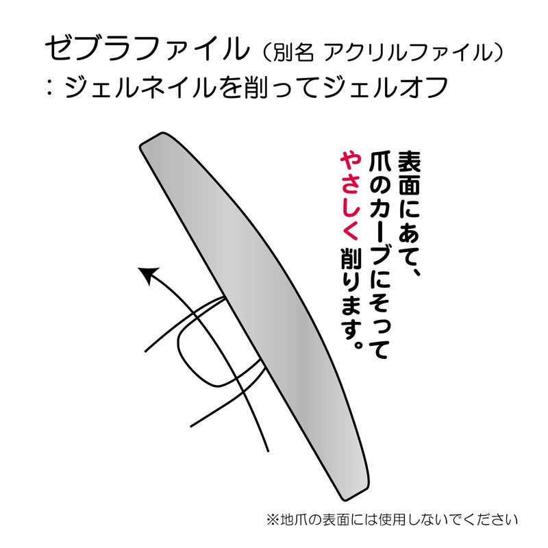 PERFECT NAILS Zebra File Nail File Nail Care File (Set