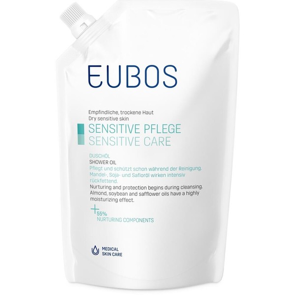 Eubos Sensitive Shower Oil Refill Pack 400 ml