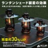 VASTLAND Lantern Shade, Oil Lantern Shade, Medium, Foldable, Easy Assembly,