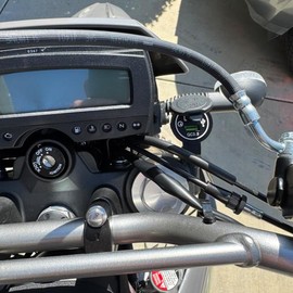 Motorcycle Charger Kit/w Connector Compatible with KLX300 / SM/R (for 2020-2022 Models)