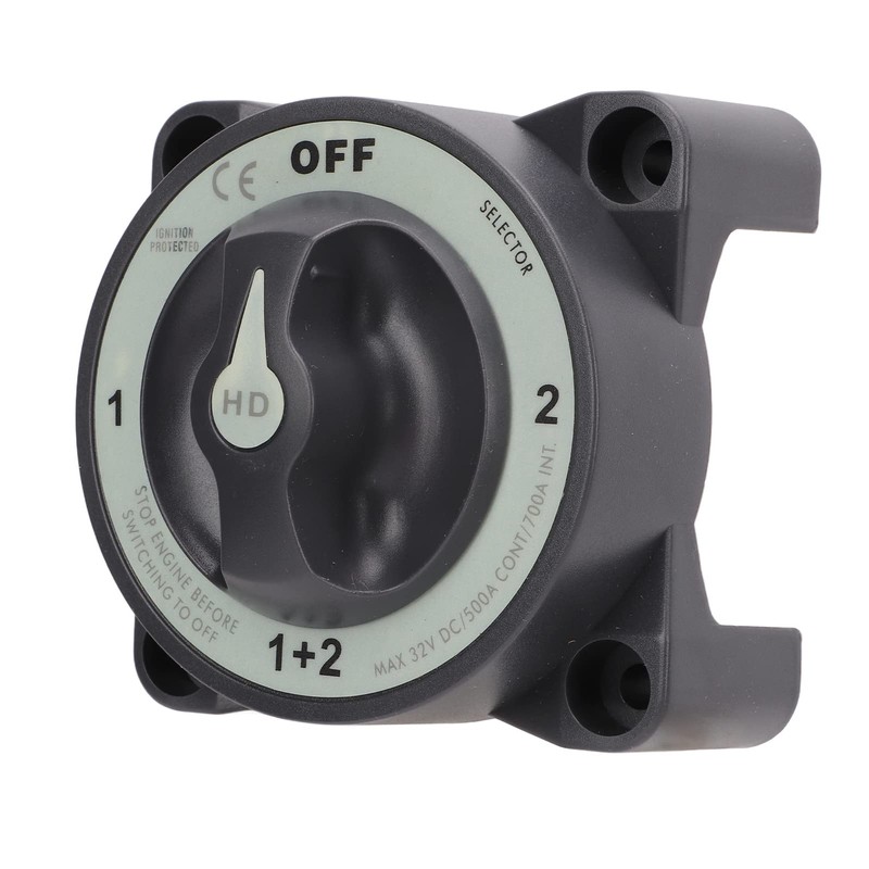 CYSFETENA 500A Battery Disconnect Switch, HD-Series Heavy Duty ON/OFF Power