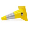 Troy Safety, 18" PVC Traffic Safety Cones with 6" Reflective