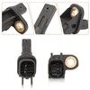 Effitnee Front Rear Left Right ABS Sensor for Focus Mk2