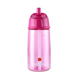 Kids Water Bottle with Easy Access Lid and Straw, Leak-proof and BPA Free
