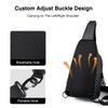 FANDARE Casual Chest Bag Ultralight Sling Bag Business Shoulder Bag