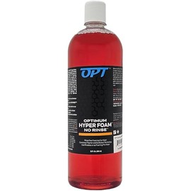 Optimum Hyper Foam ONR Rinseless Foaming Car Wash Soap – Spray-on, Agitate, No Rinse, and Dry – Rinseless Car Wash with Foam and Polymers (32 oz.)