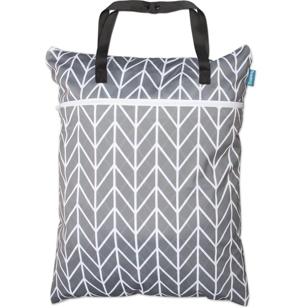 Teamoy Cloth Nappy Wet Bag, Washable, Reusable Travel Hanging Bag