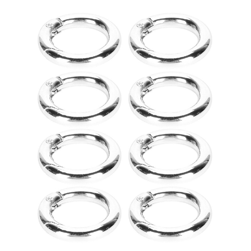 20pcs Spring Ring Clasps Innovative DIY Hand Crafted Copper Spring