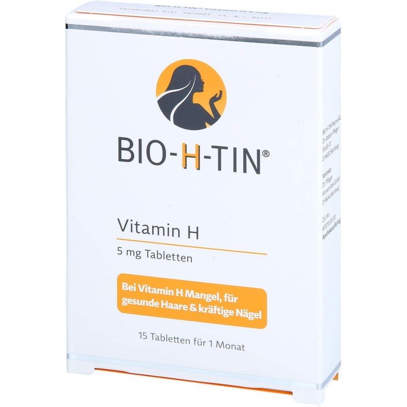 BIO-H-TIN Vitamin H 5 mg für 1 Monat Tabletten 15