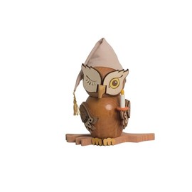Incense Smoker Owl - sleepyhead