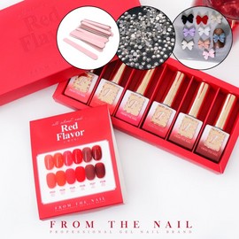 classic nail From the Nail Red Flavor Syrup Gel + 30 Parts / 프롬더네일 빨간맛 시럽젤+파츠 30개