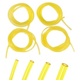 Benzinschlauch, Kraftstoffschlauch für Kettensäge, 4 Stück Kraftstoffschlauch (2.5mm x 5mm, 3mm x 5mm,2mm x 3.5mm,3mm x 6mm), Dieselschlauch Kraftstoffleitung Schläuche Ersatz Maschinen Zubehör