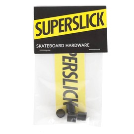 Superslick Spacer Set Black Skateboard Longboard Ball Bearing Spacer