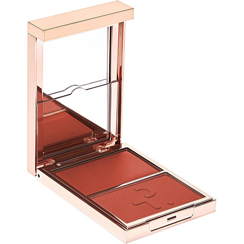 Titulares principales Double Take Crème & Powder Blush She's Baked