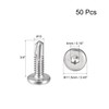 uxcell Hex Socket Self Tapping Screws, #10 x 3/4" 410