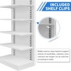 Sel Natural 16 Pcs 40 Inch Shelf Pilaster Tracks and