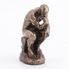 Veronese Design 8" Rodin The Thinker Cast Resin Statue Bronze