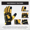 WORKMAXX Gardening Working Gloves Garden Thorn Proof Flexible Heavy Duty