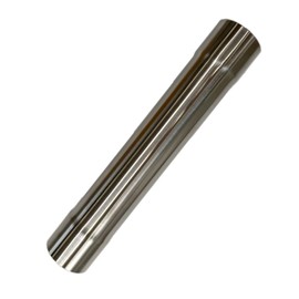 3" ID to 3" ID Tailpipe Extension, 17.3" Stainless Steel 304 Exhaust Pipe with Universal Connector Adapter, Exhaust Extension Tube for Cars, Trucks, SUVs, Motorcycles (3"ID to 3"ID, 17.3 inch)