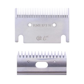 KNEIZER Replacement Blade Set for Horse Clipper - High Quality Steel Scissors Set - Upper and Lower Blades - Suitable for All Horse Breeds