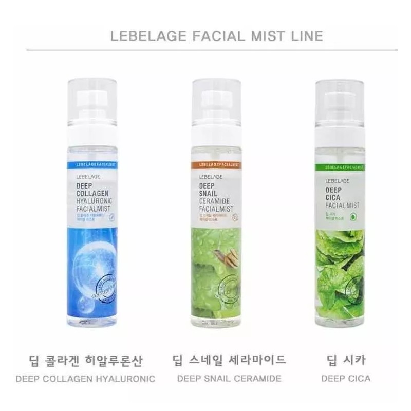 Bidameun Mist Facial Coreana Ceramida Caracol Colageno Hialuronic_4pz