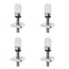 Pack of 4 Longboard Sliding Fin Screw Stainless Steel Fin