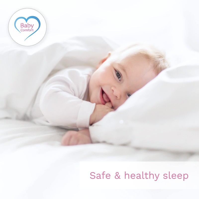 Baby Comfort Quilted Duvet and Flat Pillow Set 80x70 cm