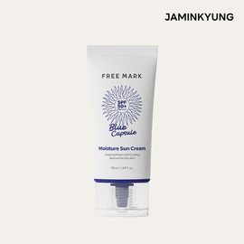 Jaminkyoung (현대Hmall)자민경 프리마크 블루 캡슐 모이스처 선크림 50ml (SPF50+ PA++++) Hyundai Hmall Jamin Gyeong Primark Blue Capsule Moisture Sunscreen 50ml (SPF50+ PA++++)