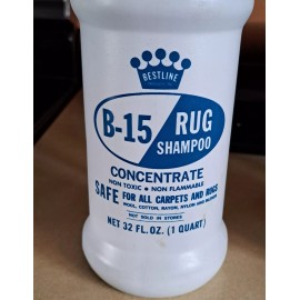 Bestline New Professional Rug Shampoo Concentrate. 32 oz. Strong. 15:1 mix ratio.