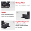 LED Light Strip Dimmer,DC 12V-24V 30A PWM Dimming Controller,Dimmer Knob