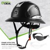 GREEN DEVIL Full Brim Hard Hat Vented Construction Helmet Cascos